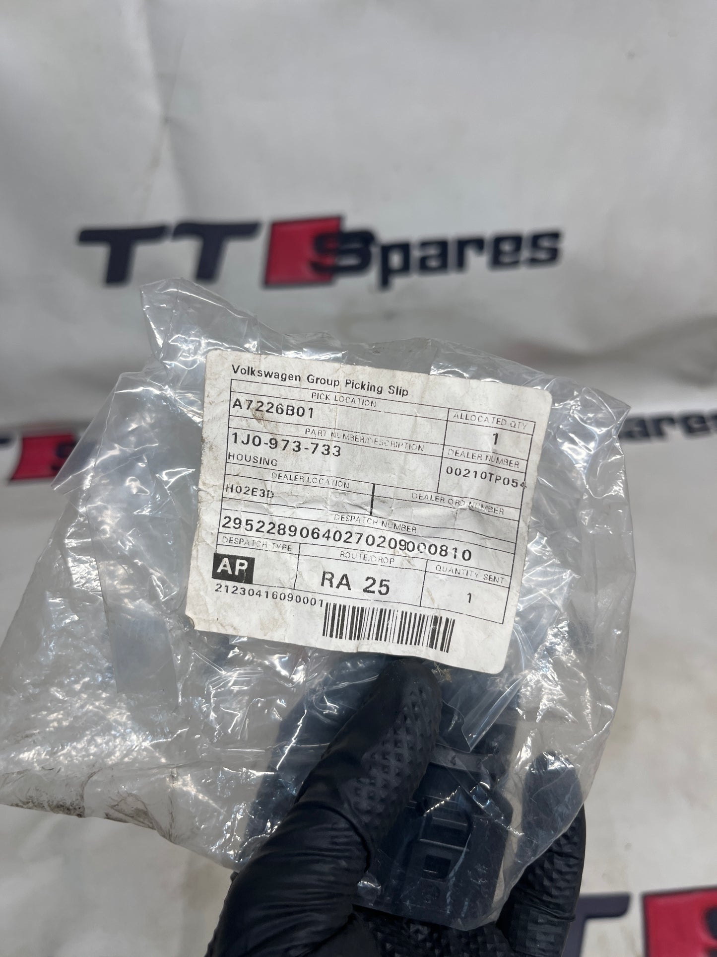 Audi TT MK1 Golf Rear Bulb Holder Wiring Connector 1J0973733