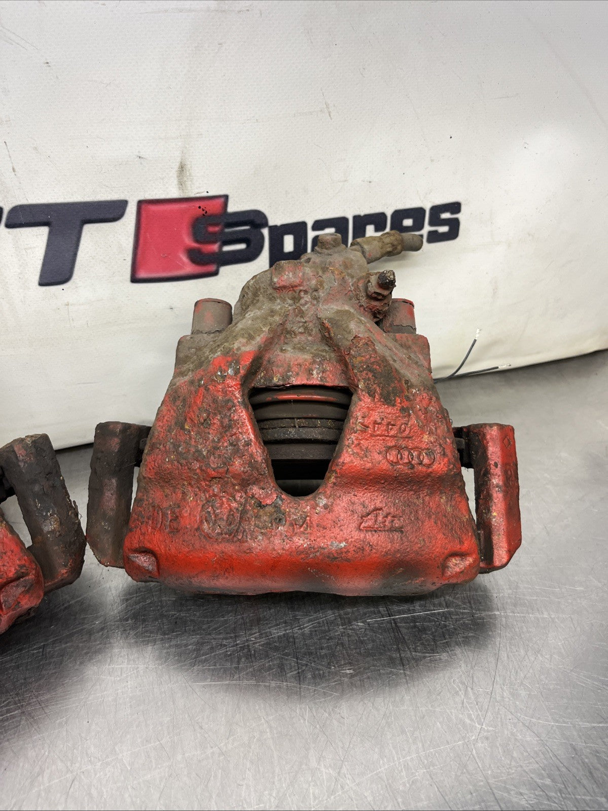 Audi tt mk1 front brake calipers OEM GENUINE 8N 312MM mk4 upgrade