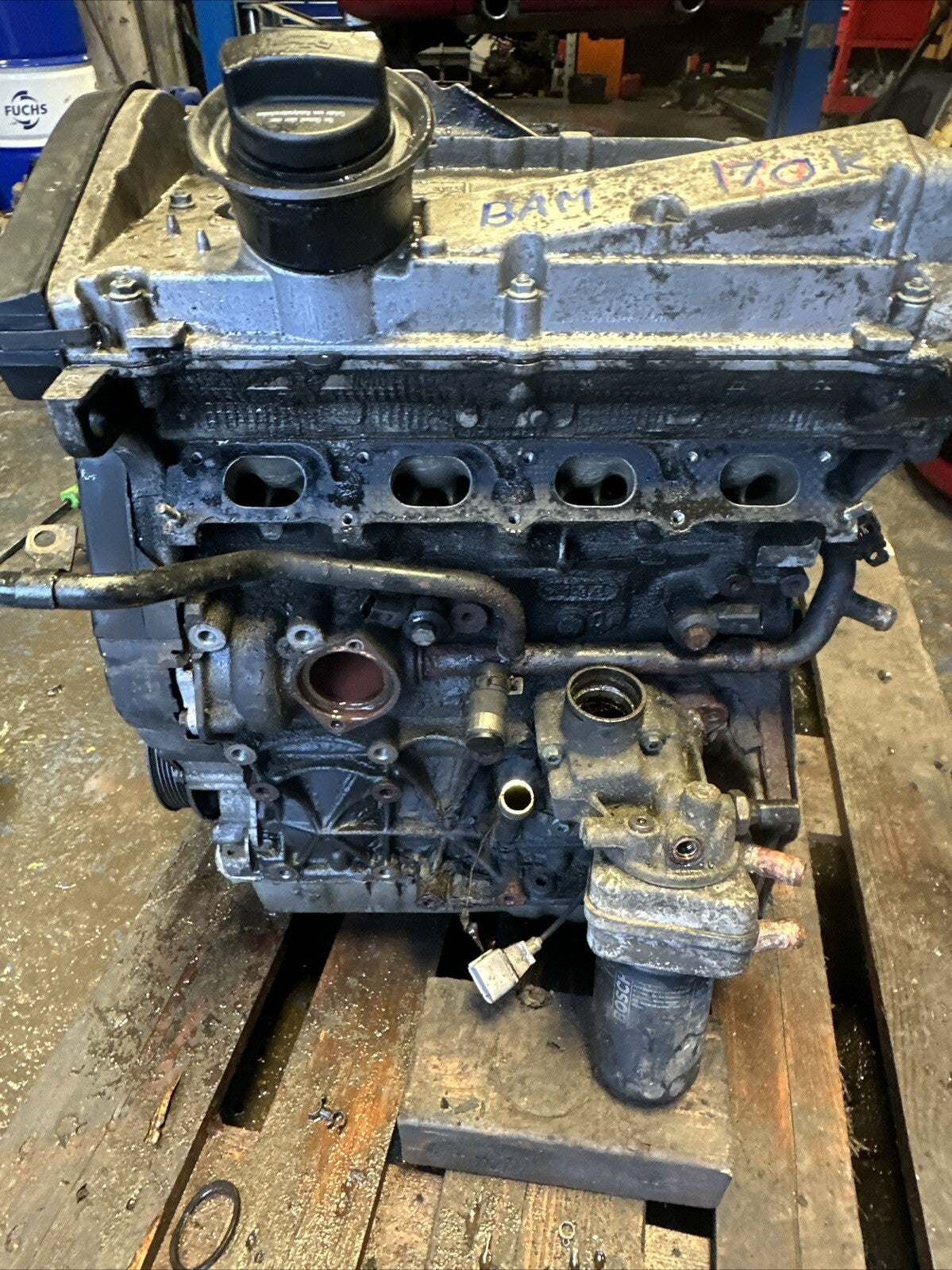 Audi TT Mk1 225 BAM Engine BARE 170k