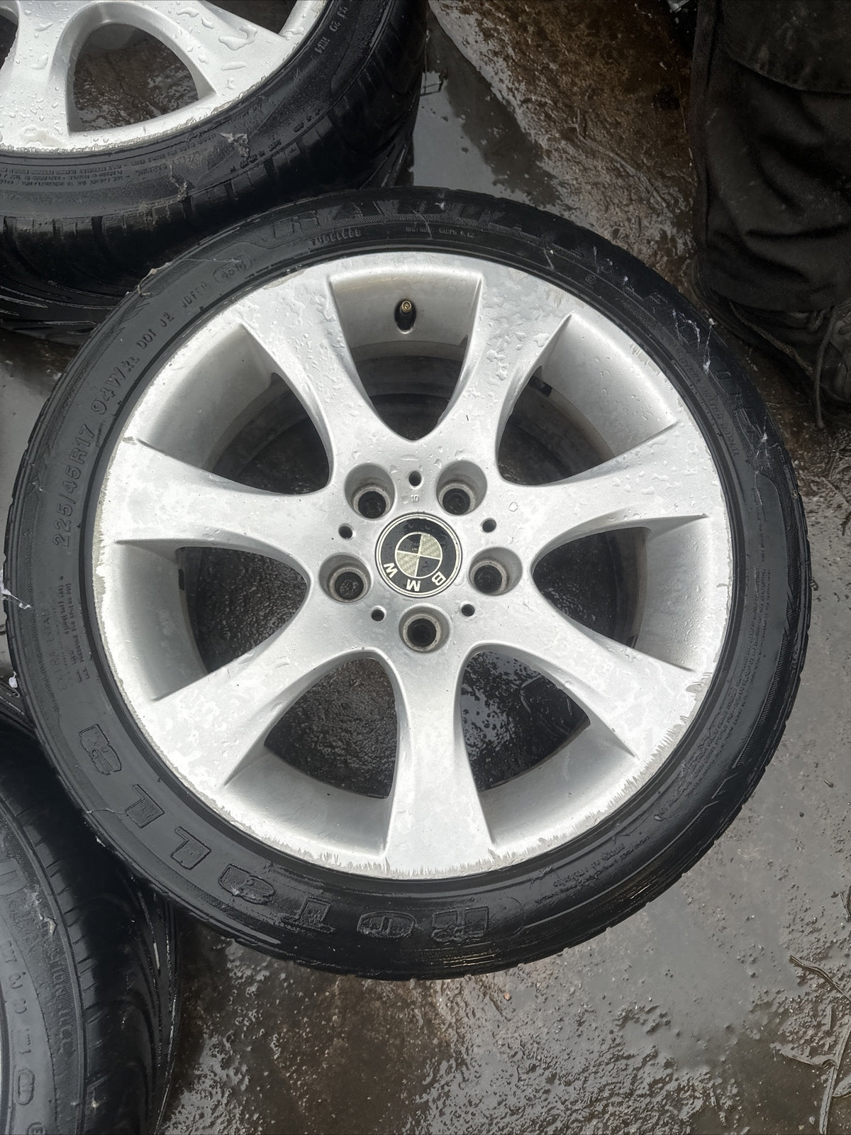 16" GENUINE BMW 1 SERIES E87 E82 ALLOYS WHEELS RIMS 7 SPOKE