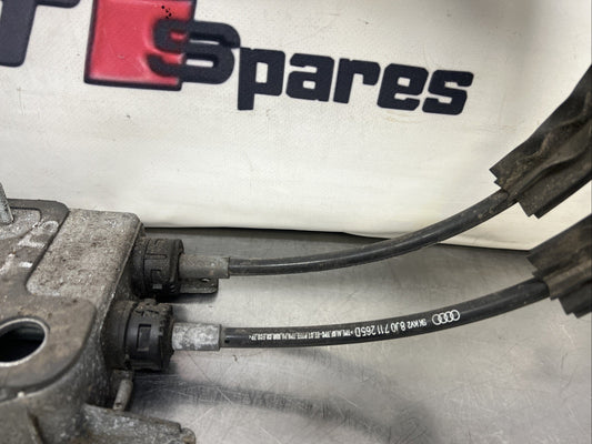 2014 AUDI TT BLACK EDITION 2L TDI 6 SPEED SHIFTER LINKAGE & MECHANISM 8J0711049G