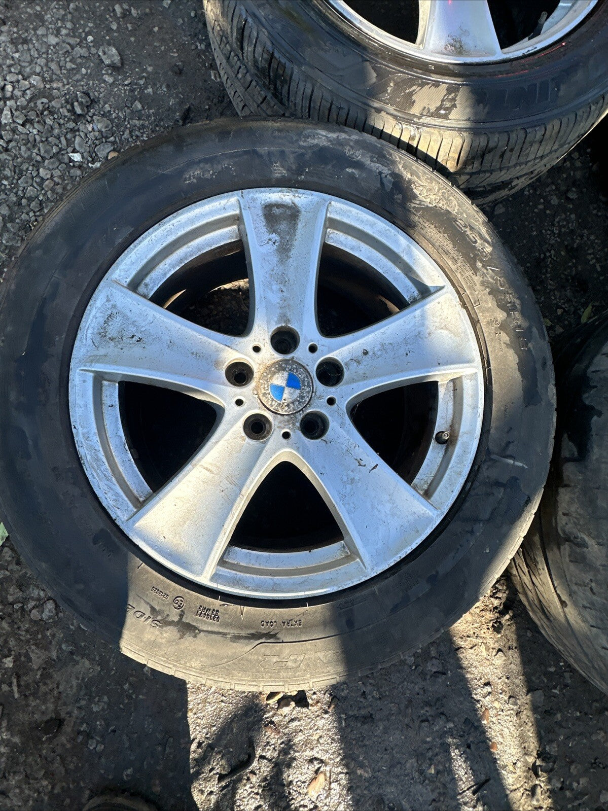 4x BMW E70 X5 19" 5-STUD 213 STAR SPOKE STAGGERED ALLOY WHEELS 6772247 6772248