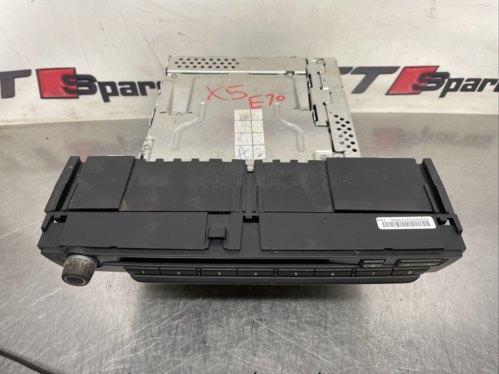 BMW E70 X5 CCC Radio Head Unit CD Player Navigation 65839191568