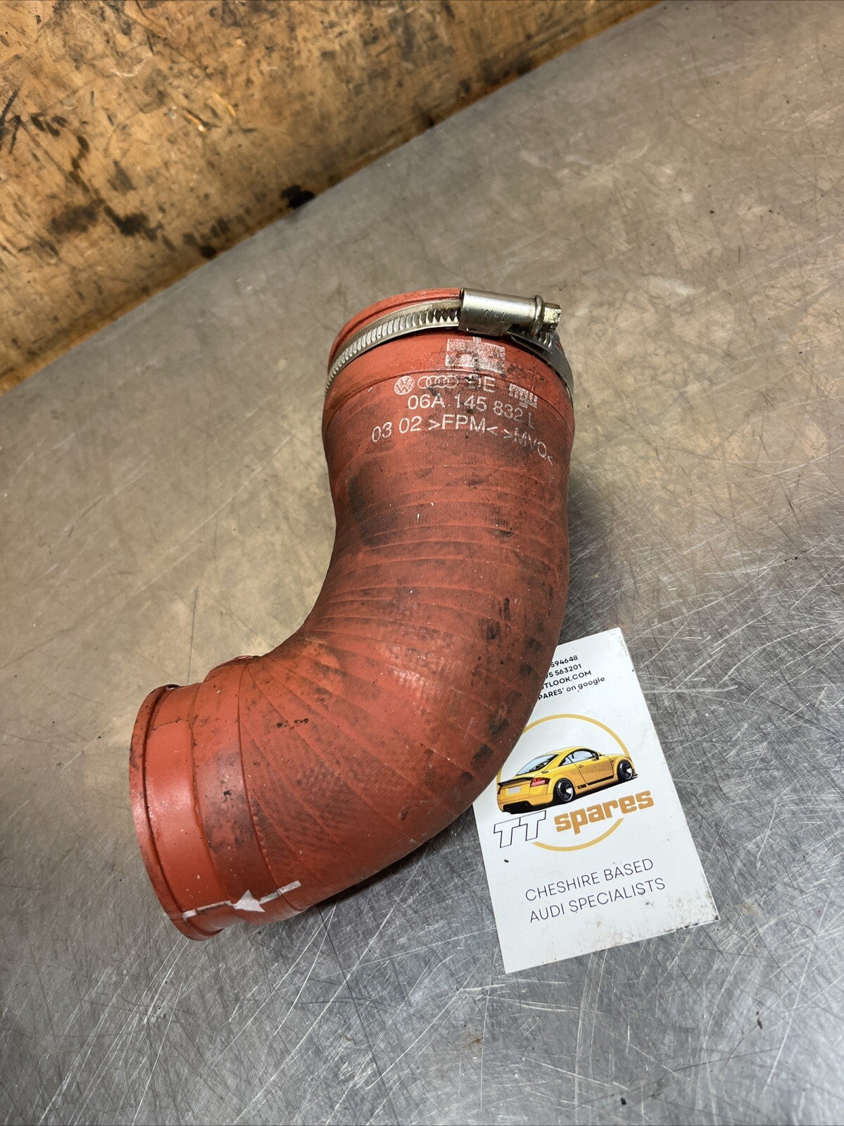 Audi TT Mk1 8N 1998-2006 BAM 225 Turbo Pressure Boost Pipe 06A145832L