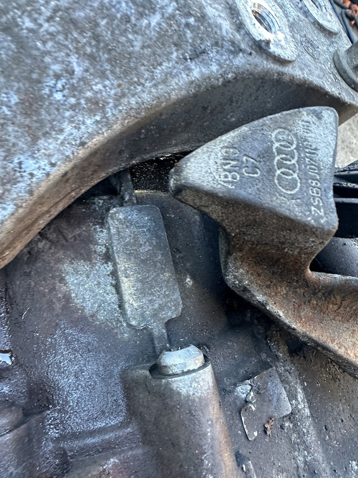 AUDI TT QUATTRO MK2 KXY 2.0 TDI 6 SPEED MANUAL GEARBOX CBB ENGINE CODE + DIFF