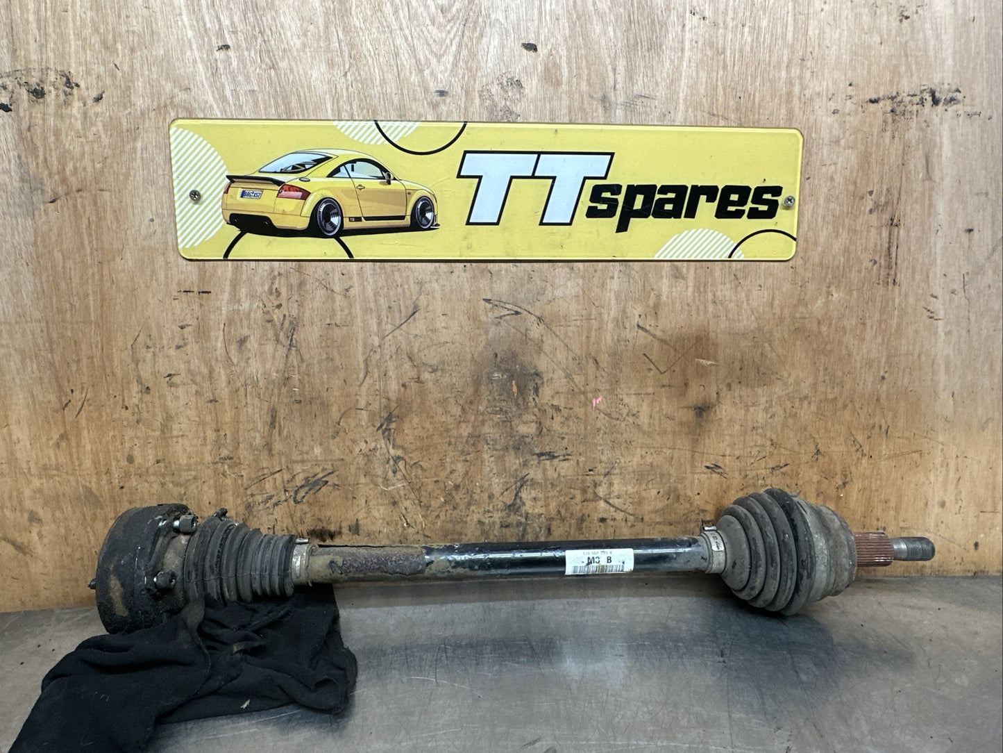 Audi TT 99-06 Quattro 1.8 Petrol Manual N/S Passenger Rear Driveshaft 1J0501203B