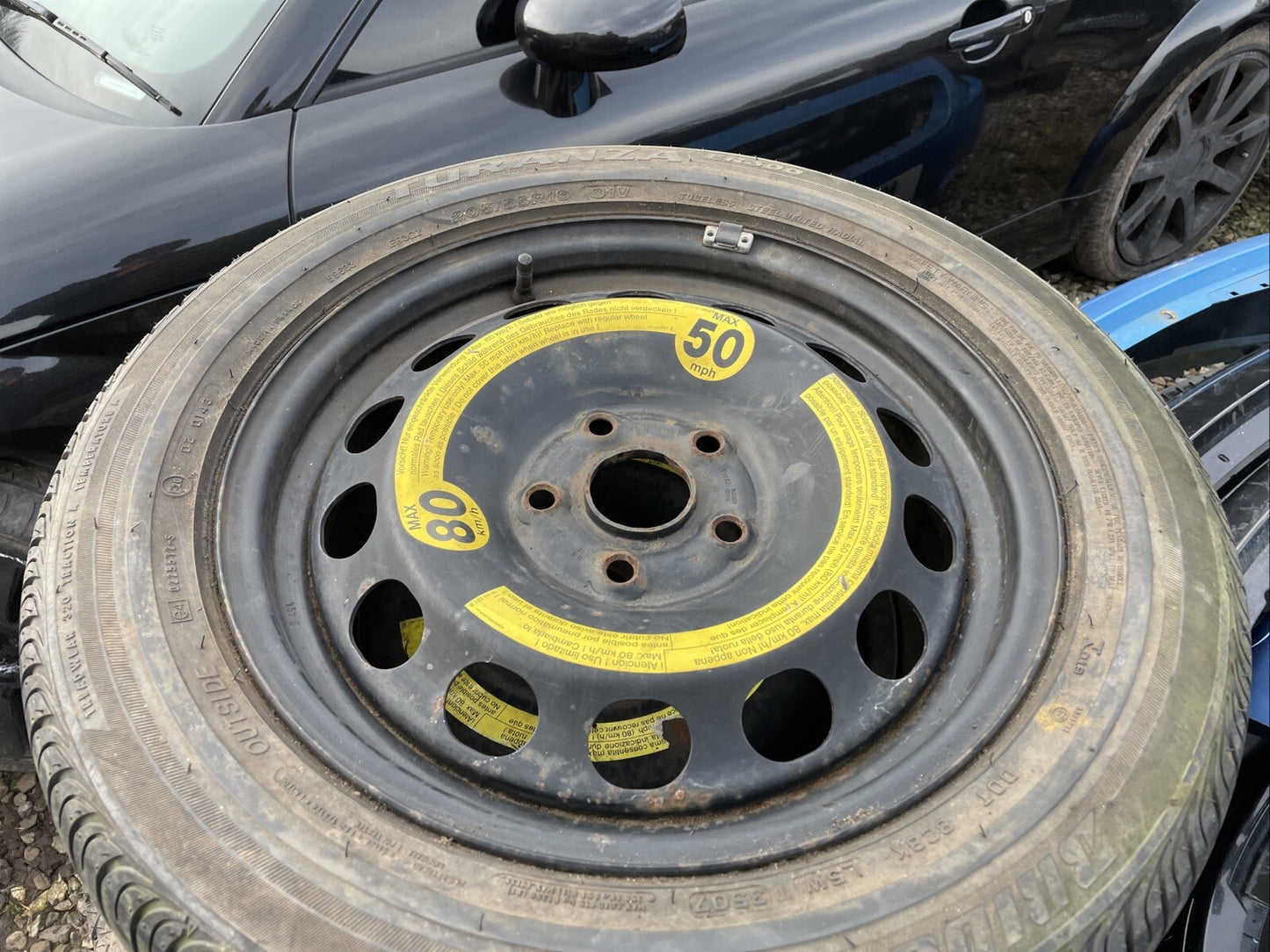1K0601027K SPARE WHEEL 205/55 R16 91V ŠKODA OCTAVIA