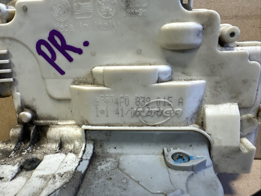 2008 AUDI A6 C6 N/S/R PASSENGER SIDE REAR DOOR LOCK 4F0839015A (9pin)