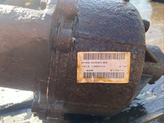 Range Rover Diff Rear 2.76 Ratio L322 4.4 TDV8 2010 to 2013 Land Rover