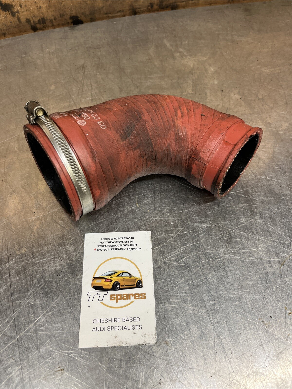 Audi TT Mk1 8N 1998-2006 BAM 225 Turbo Pressure Boost Pipe 06A145832L