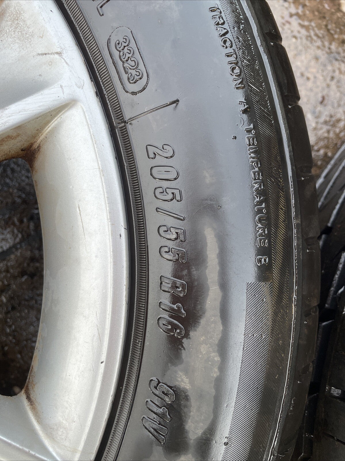 AUDI A3 8P 2004-13 SET OF 4 X 16” ALLOY WHEELS & TYRES 205/55 R16 8P0601025AN