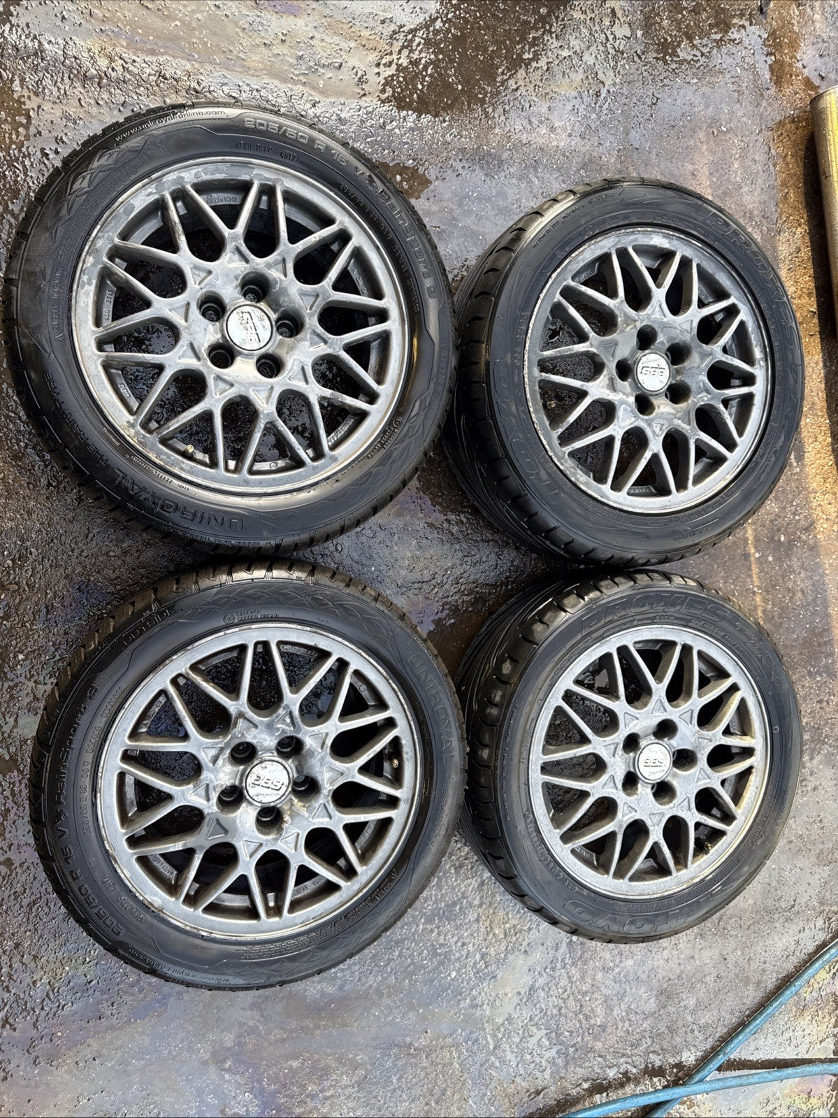 VOLKSWAGEN GOLF WHEEL BBS MK3 GTI VR6 SINGLE ALLOY WHEEL 195 65 15