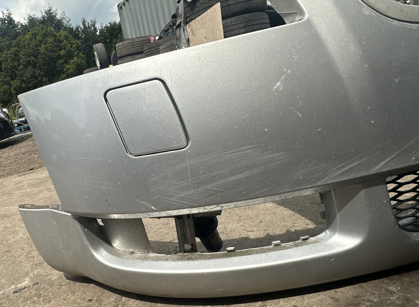 AUDI TT 8N MK1 225 FRONT BUMPER + WASHERS SILVER