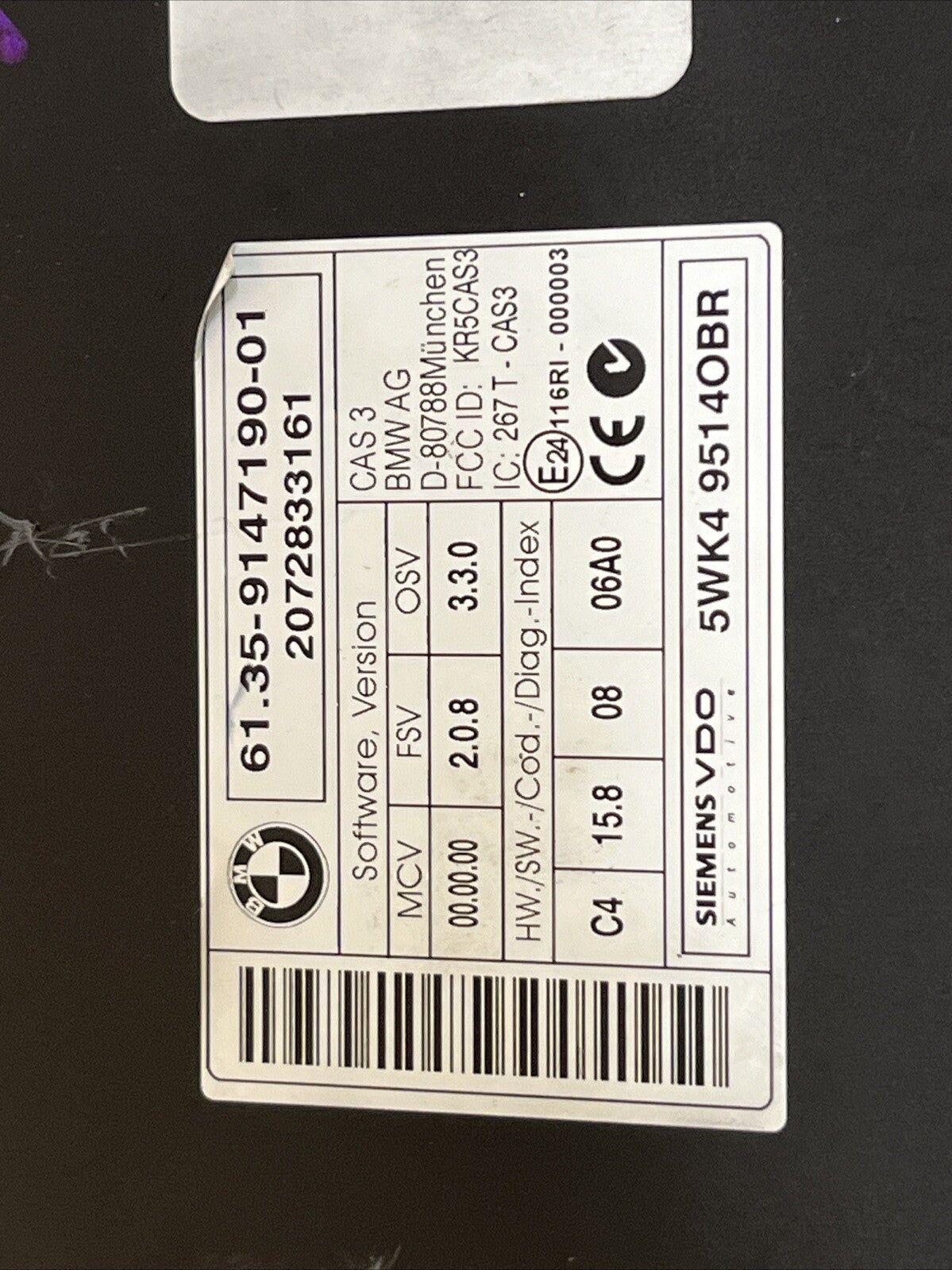 ✅BMW X5 E70 M-Sport 3.0D 7809944 0281015129 ECU SET START KIT ✅