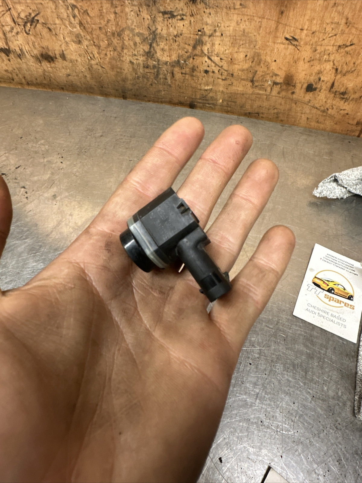 AUDI TT MK2 8J 2010 PDC PARKING SENSOR 4H0919275 SINGLE 1X Black