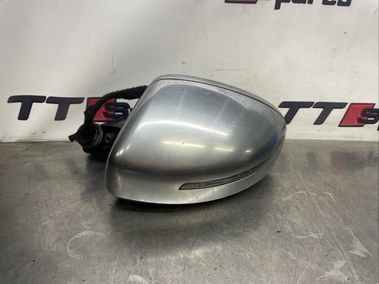 Audi TT TTS 8J 2.0TFSI Brushed Aluminium Left Side Electric Wing Mirror 2009