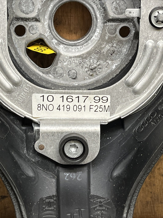 Genuine OEM Audi TT Quattro Sport Club Sport Coupe Alcantara Steering Wheel