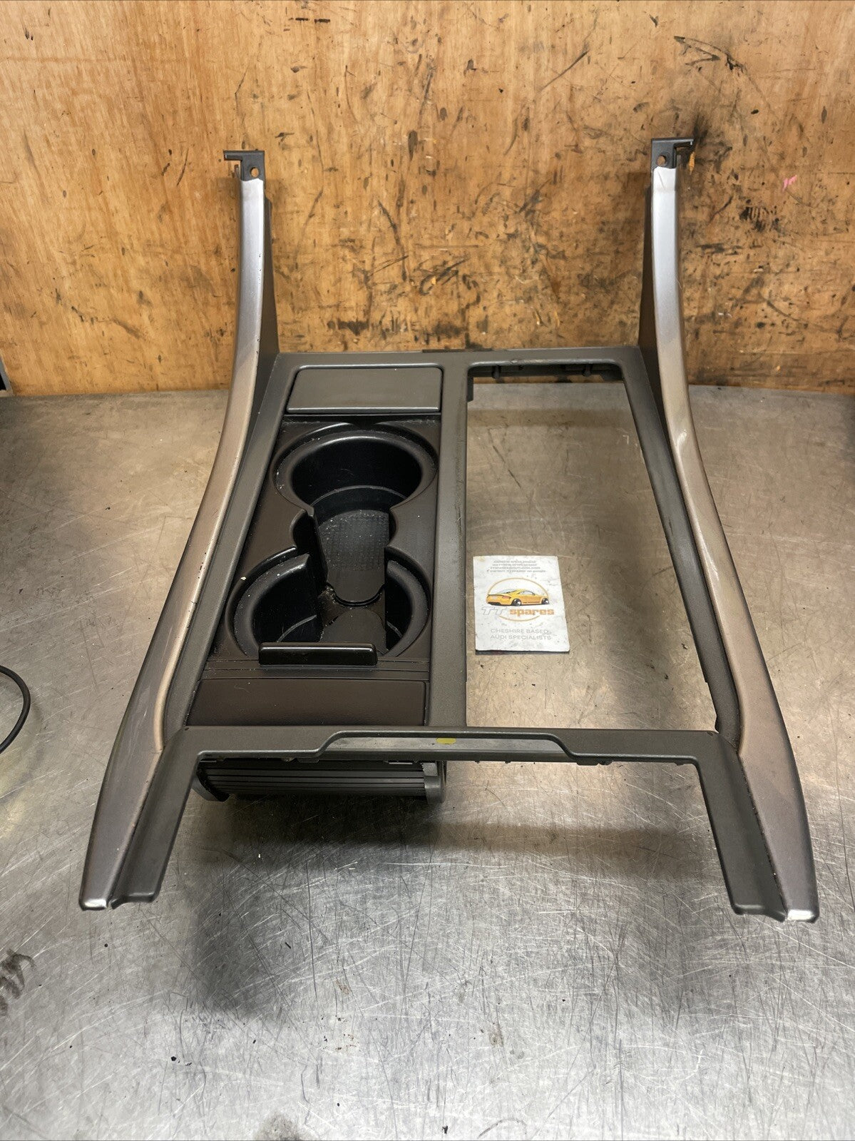 Range Rover Twin Cup Holders Sport L320 05-09 Centre Console Silver Ashtray