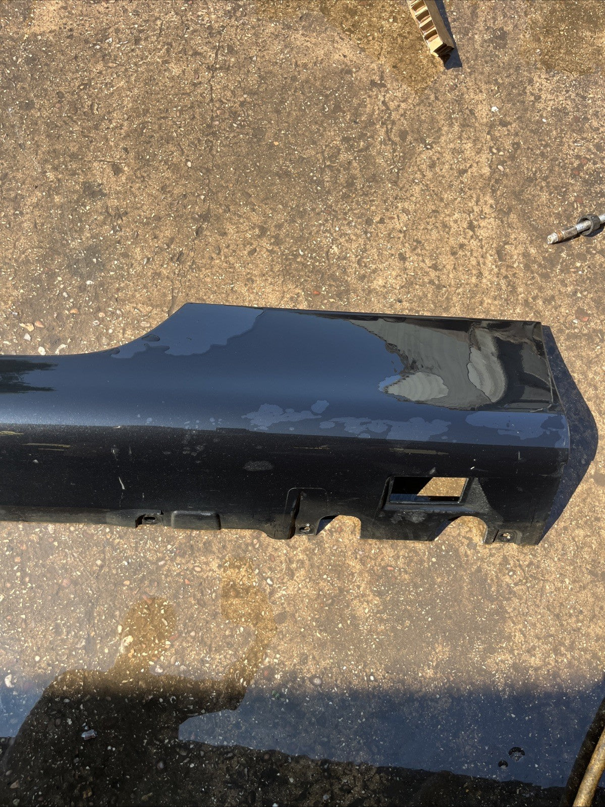 06-14 MK2 8J AUDI TT SIDE SKIRT SILL COVER LH PASSENGER SIDE BLACK 3 DOOR COUPE