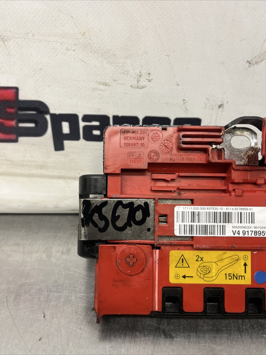 BMW X5 X6 E70 E71 Power Distribution Fuse Box Battery 9178959