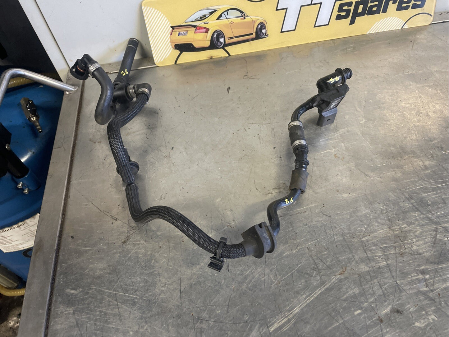 Audi S6 A6 4B C6 Brake Servo Vacuum Hose Pipe and Sensor 036906051C