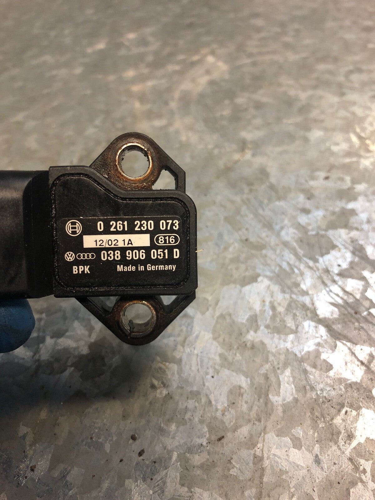 Audi TT 8n VW Seat Skoda Pressure Sensor 038906051D 0261230073