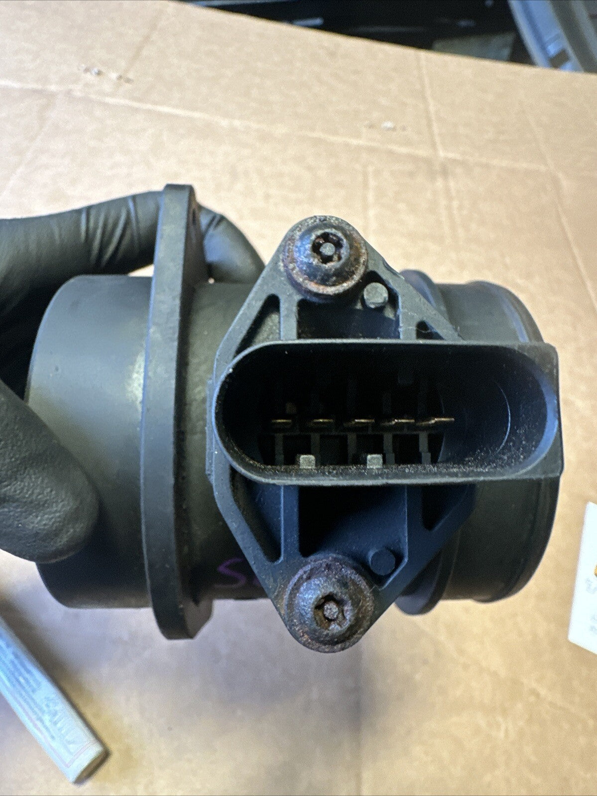 Audi S6 C6 5.2 V10 Air Flow Mass Meter Sensor 2006 07C906461A