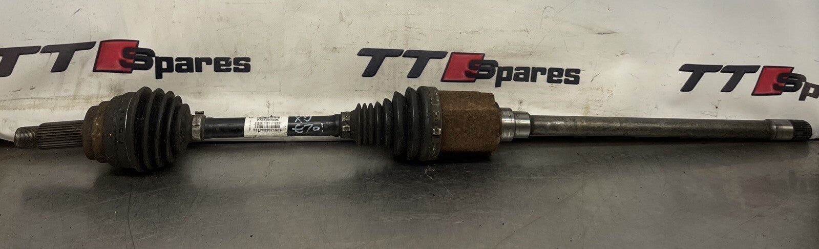 BMW X5 E70 DRIVER SIDE FRONT DRIVESHAFT P755394605 2007 TO 2010