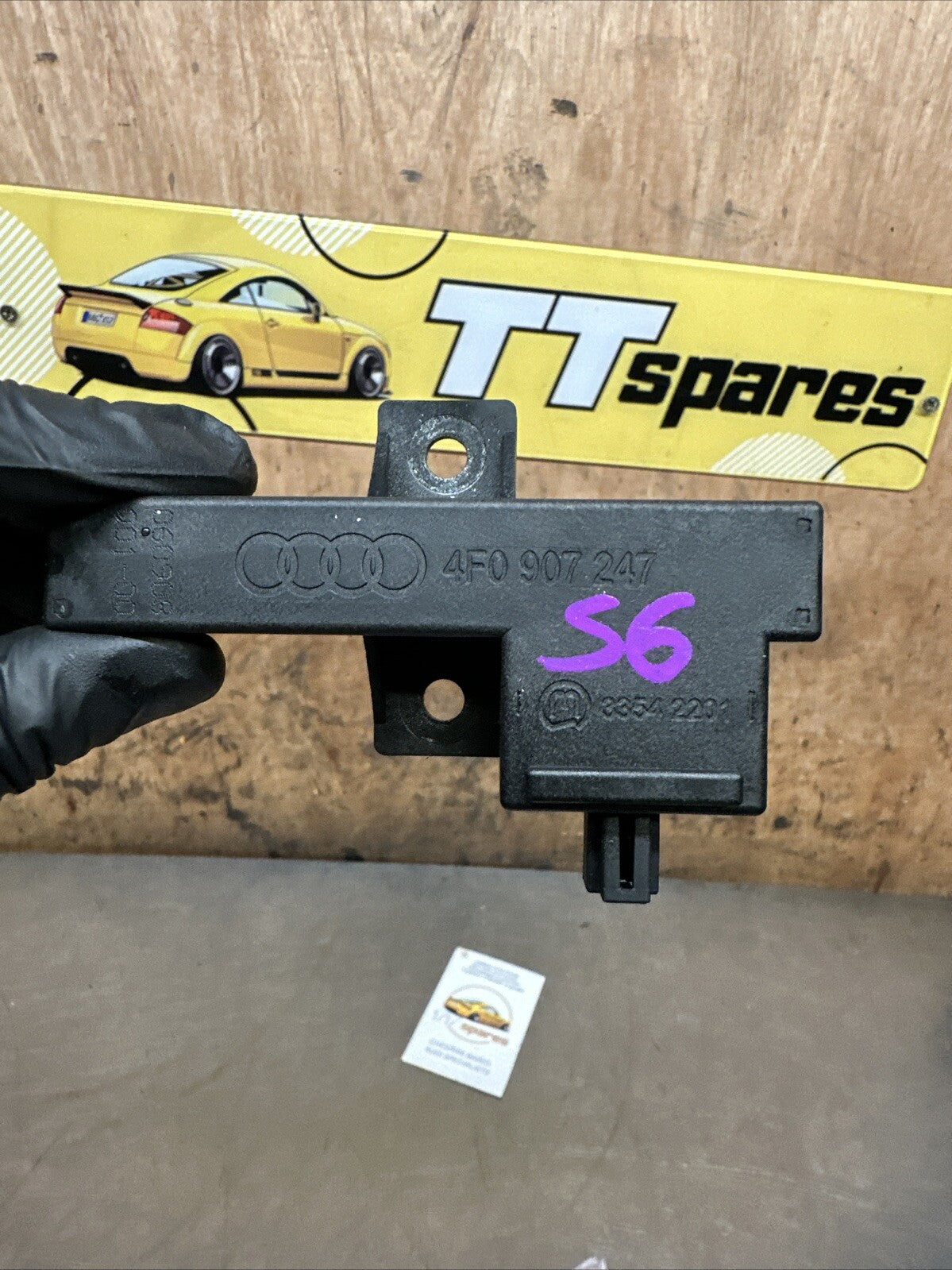 Audi S6 C6 2006 Keyless Entry 4F0907247