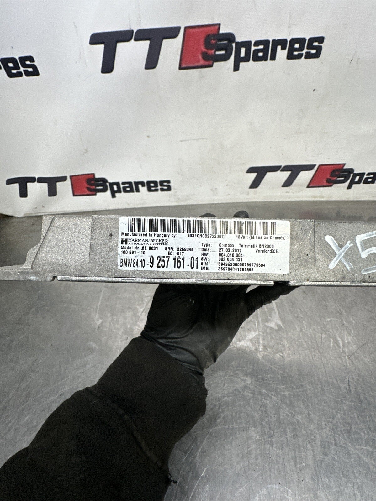 BMW E71 X6 E70 E92 E90 BLUETOOTH TELEMATICS CONTROL BOX COMBOX 9257161