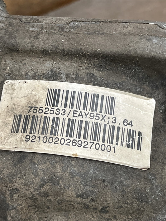 BMW X5 E70 FRONT DIFFERENTIAL DIFF 3.0 DIESEL AUTOMATIC RATIO 3.64 7552533 115k