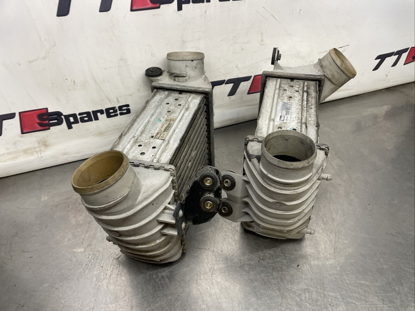 Genuine Audi TT MK1 8N 1.8T 225 240 Intercoolers Pair 8L9 145 805 / 806 S3