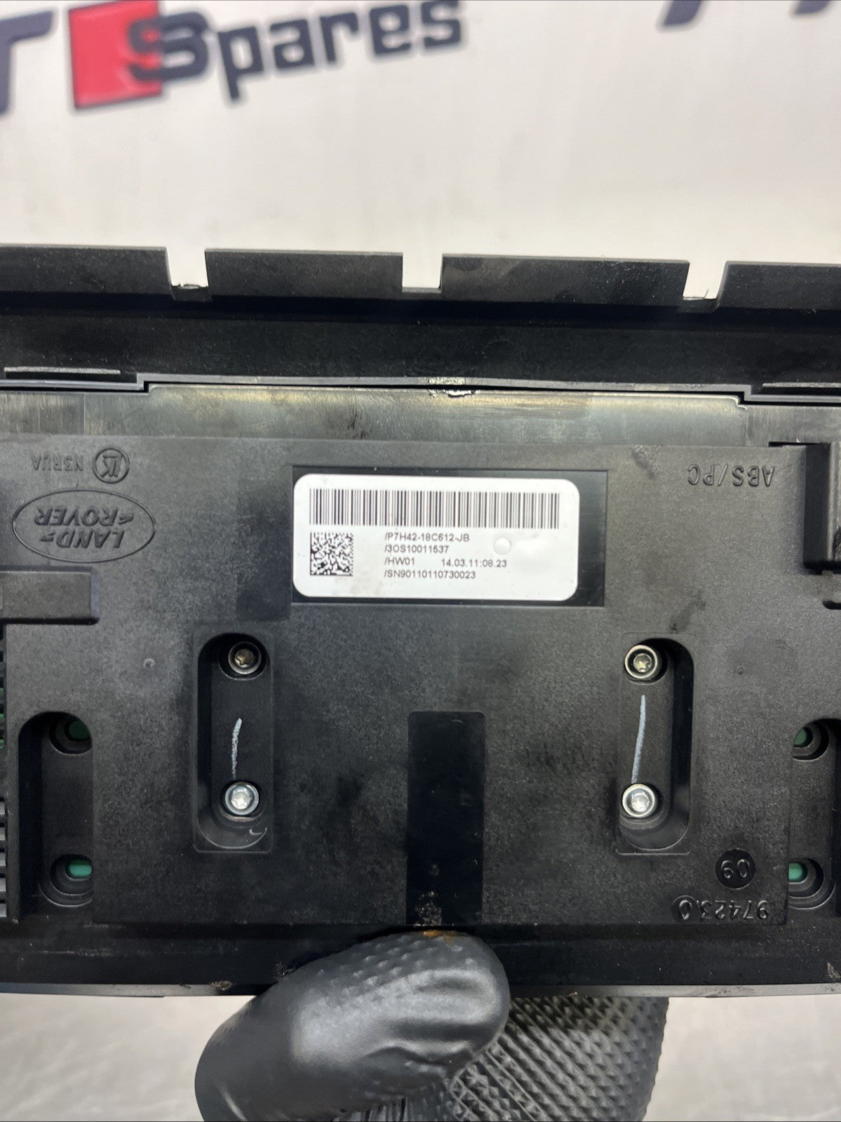 Land Rover Range Rover L322 4.4tdv8 2012 rear Heated Seat Switch controls dials