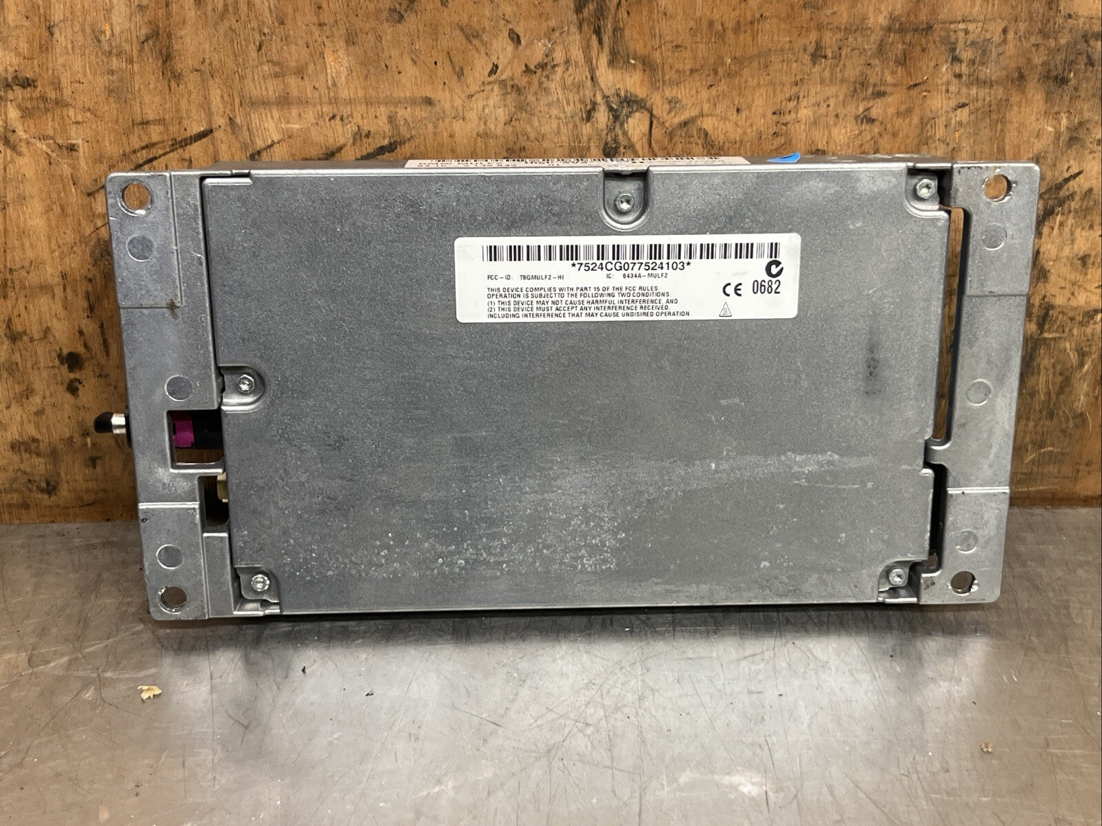 BMW E70 X5 Bluetooth Control Module MULF2 Harmon/Becker 2009 9224674 9149843