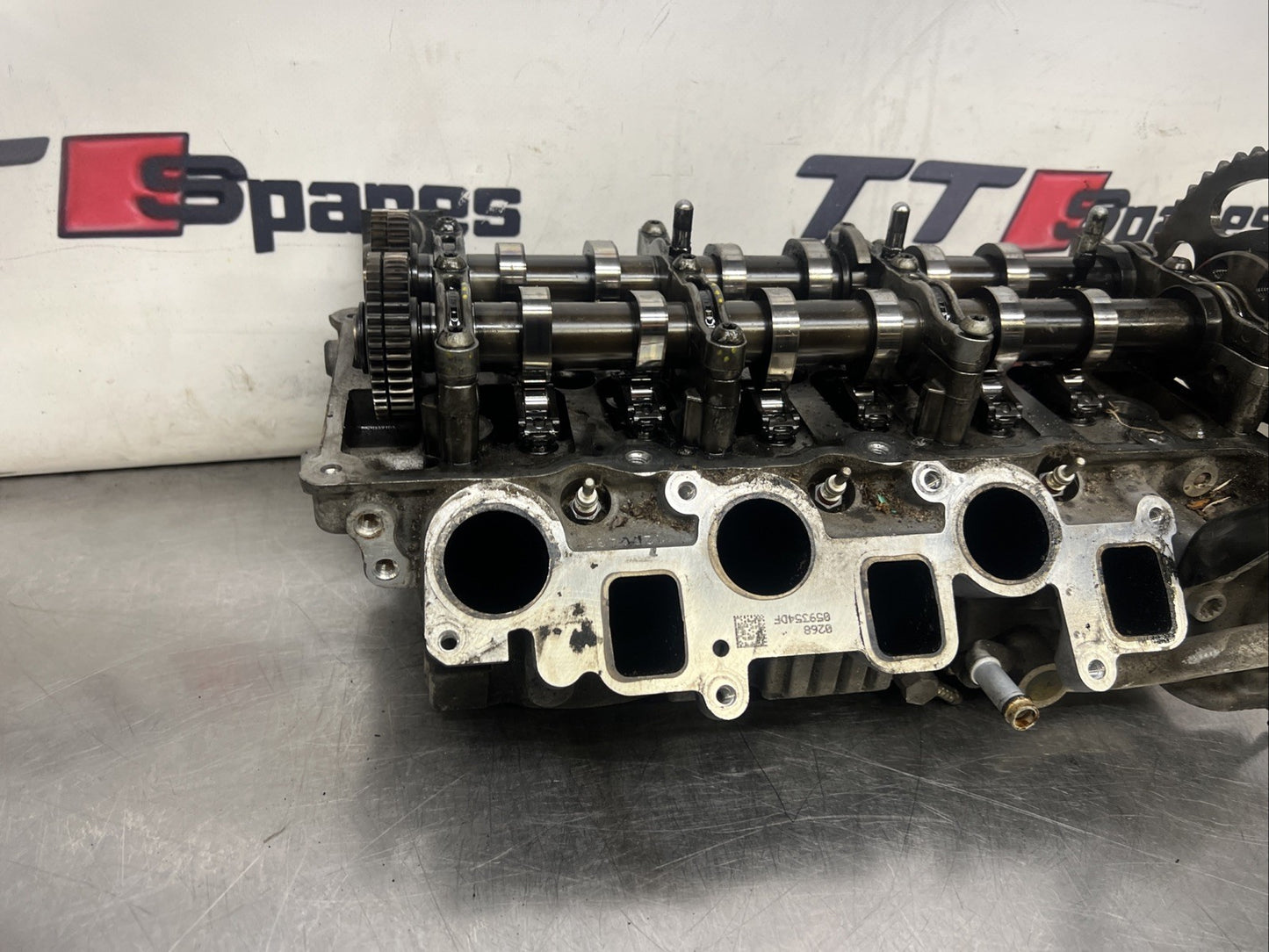 2011 AUDI Q7 ENGINE CYLINDER HEAD LEFT SIDE 3.0 TDI / CRCA MK1 4L 059353EK