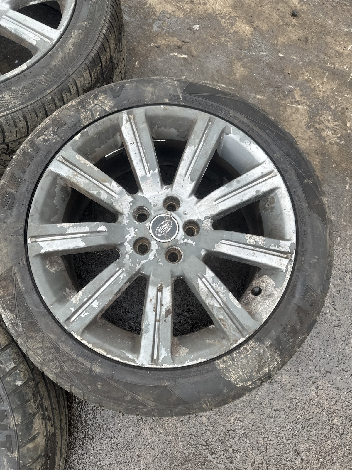 20" GENUINE RANGE ROVER SPORT STORMER ALLOY WHEELS AND TYRES VOGUE SPORT