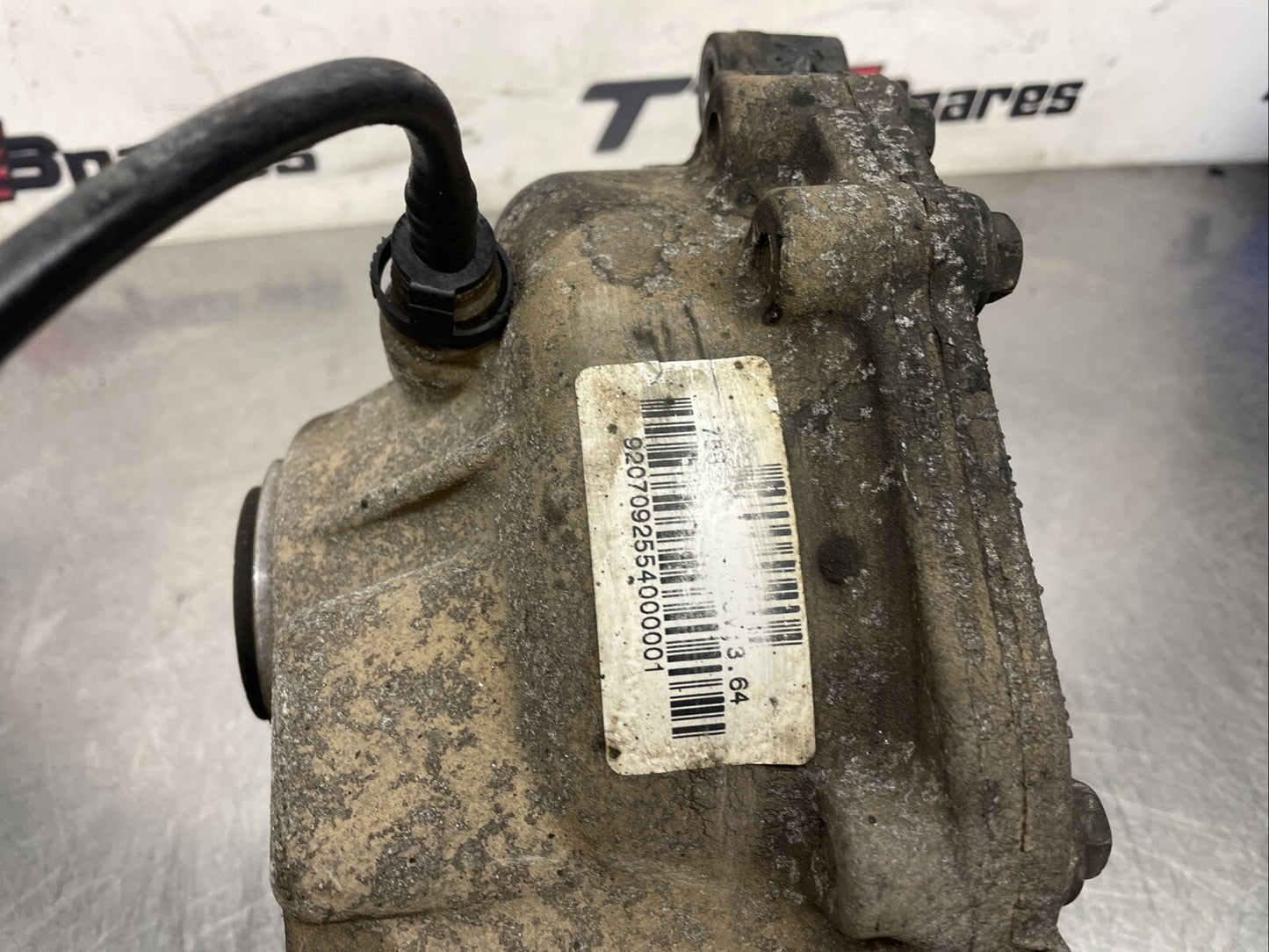 BMW X5 E70 2008 3.0 DIESEL AUTOMATIC FRONT DIFFERENTIAL RATIO 3.64 7552533