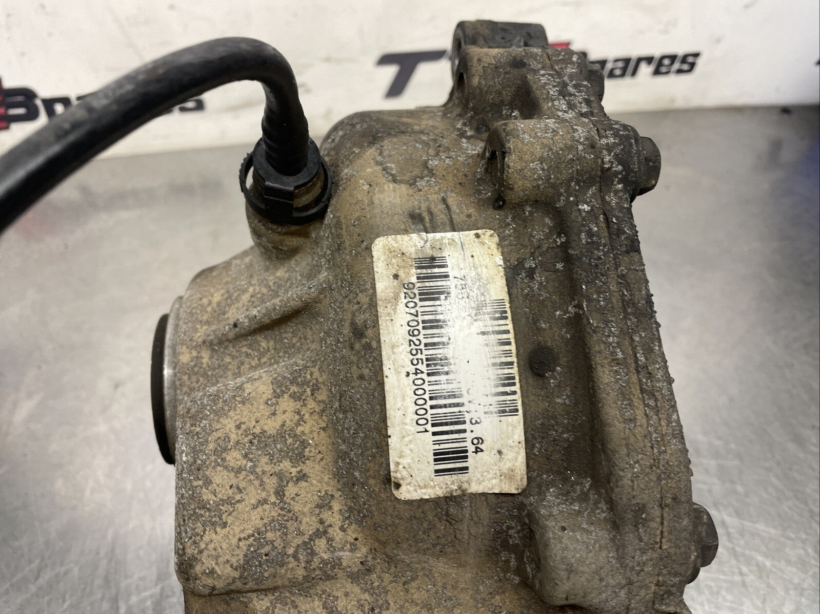BMW X5 E70 2008 3.0 DIESEL AUTOMATIC FRONT DIFFERENTIAL RATIO 3.64 7552533