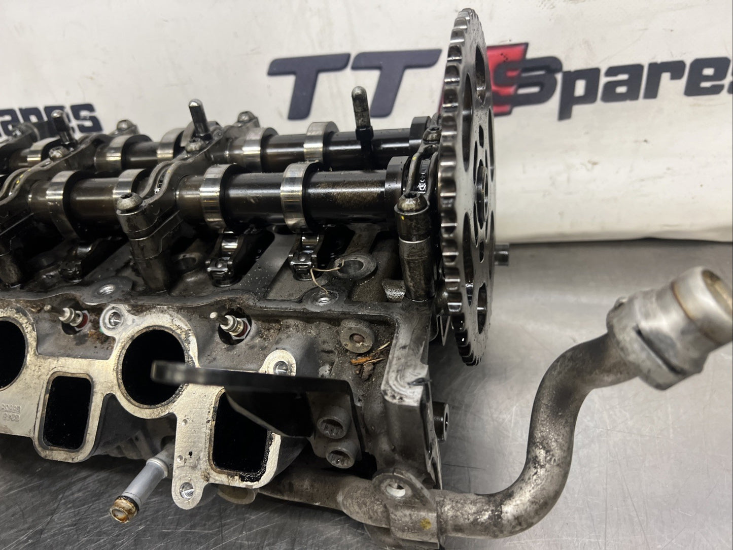 2011 AUDI Q7 ENGINE CYLINDER HEAD LEFT SIDE 3.0 TDI / CRCA MK1 4L 059353EK