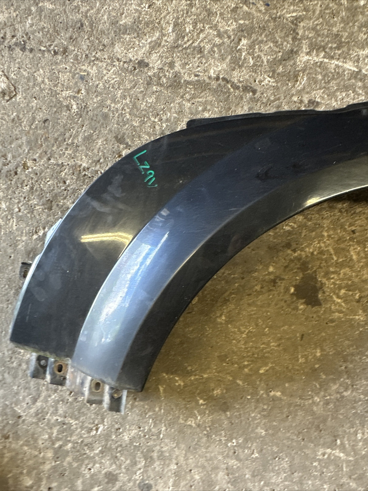 AUDI TT MK1 8N 98-06 LEFT NEAR SIDE FRONT WING FENDER Black LZ9V