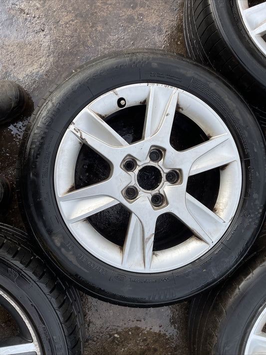 AUDI A3 8P 2004-13 SET OF 4 X 16” ALLOY WHEELS & TYRES 205/55 R16 8P0601025AN