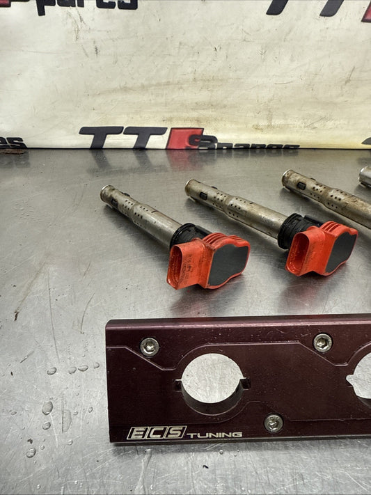 ECS TUNING 1.8T TO 2.0T COIL PACK CONVERSION PLATE TT WITH COILPACKS