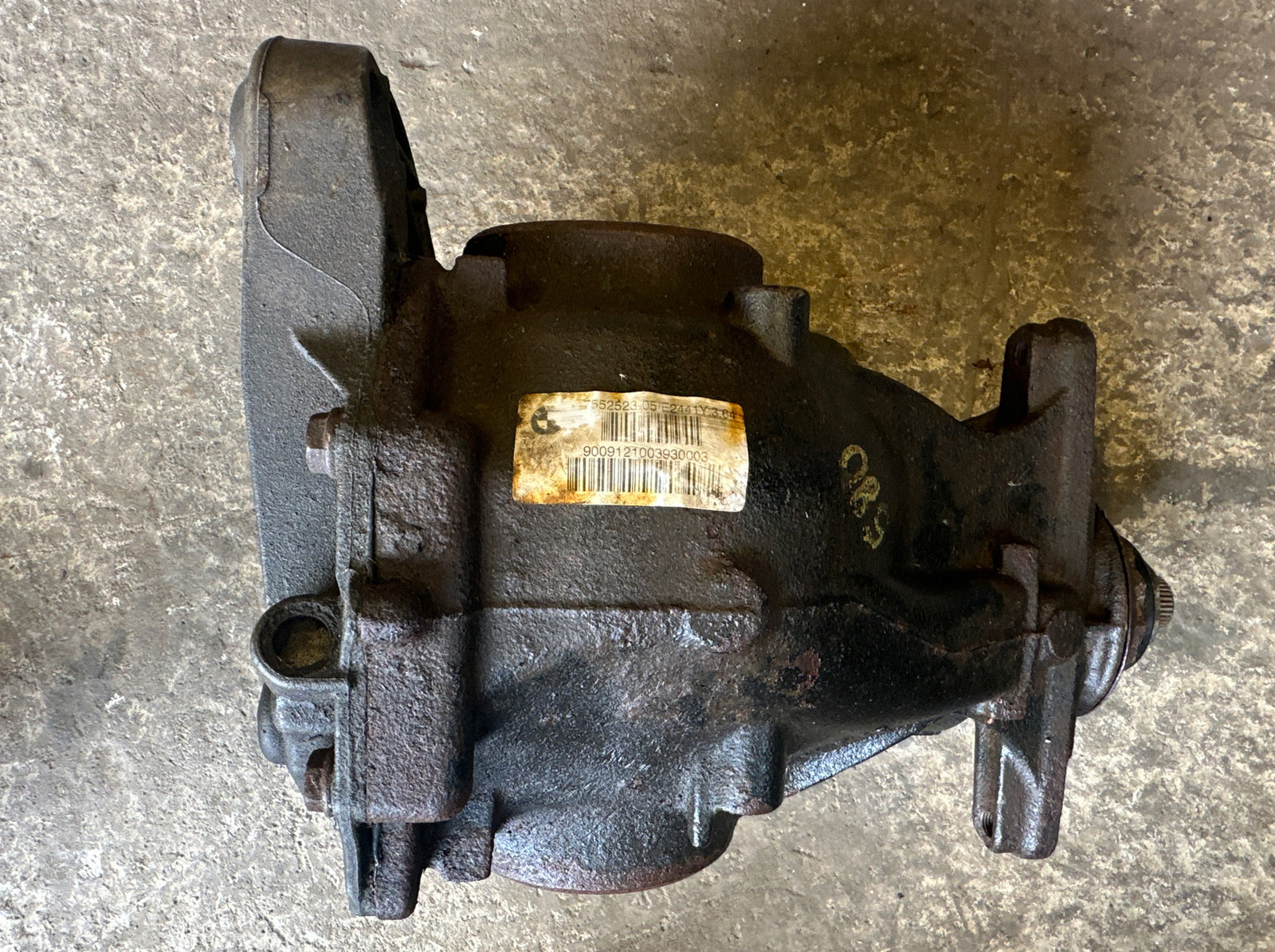 BMW X5 E70 35D 3.5 DIESEL M57 REAR DIFFERENTIAL 7552523 RATIO 3.64