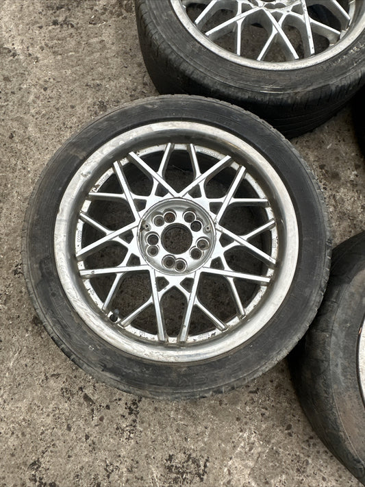 4 x 17inch Wolfrace Blitz Alloy wheels 5x100
