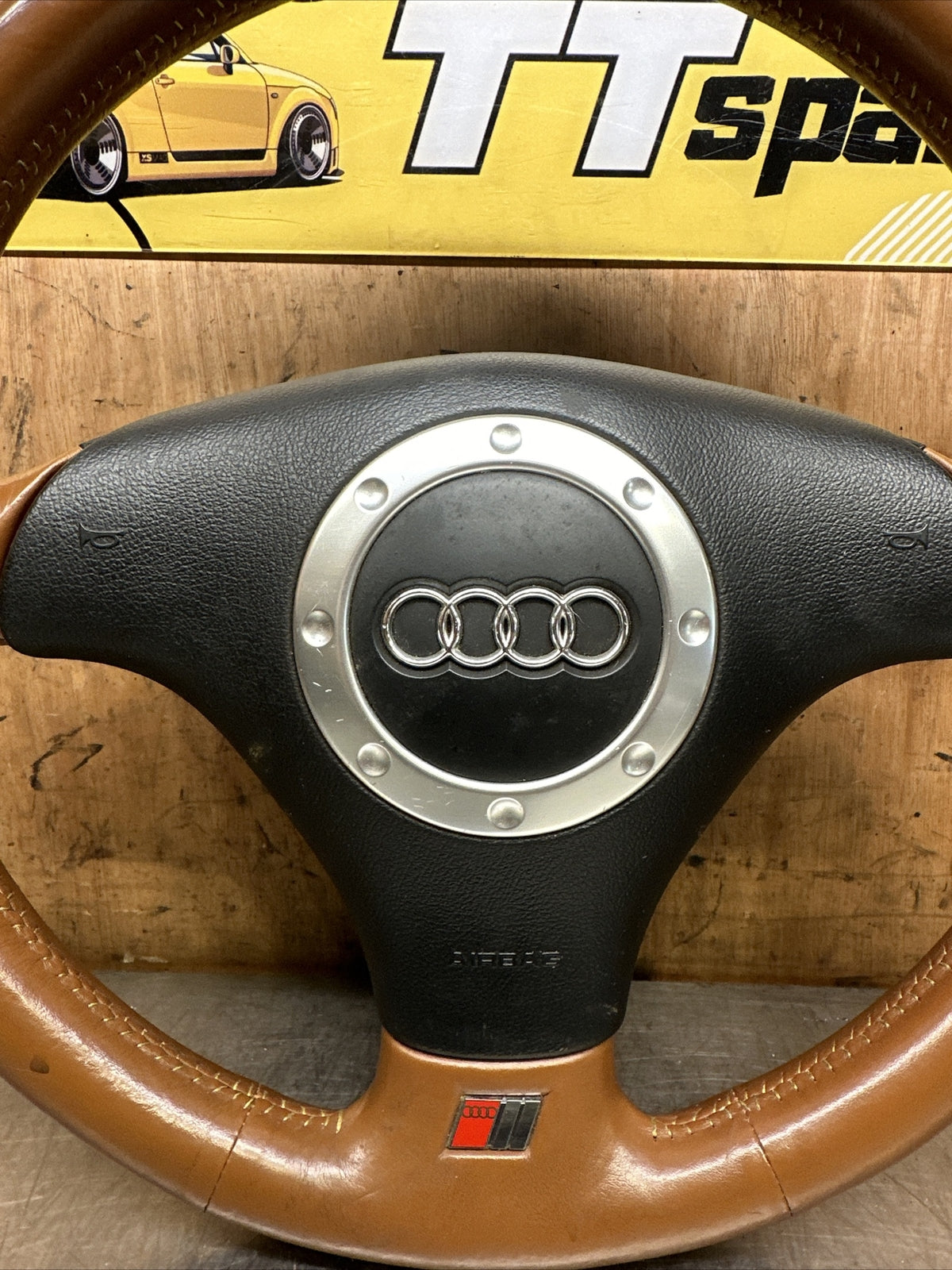 Mk1 Audi TT  Baseball Steering Wheel GENUINE 60K PRE FACE LIFT