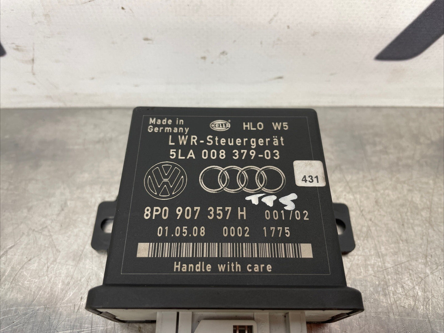 Audi Tts Coupe 8J3 (2009) Headlight Range Control Module Unit 8P0907357H