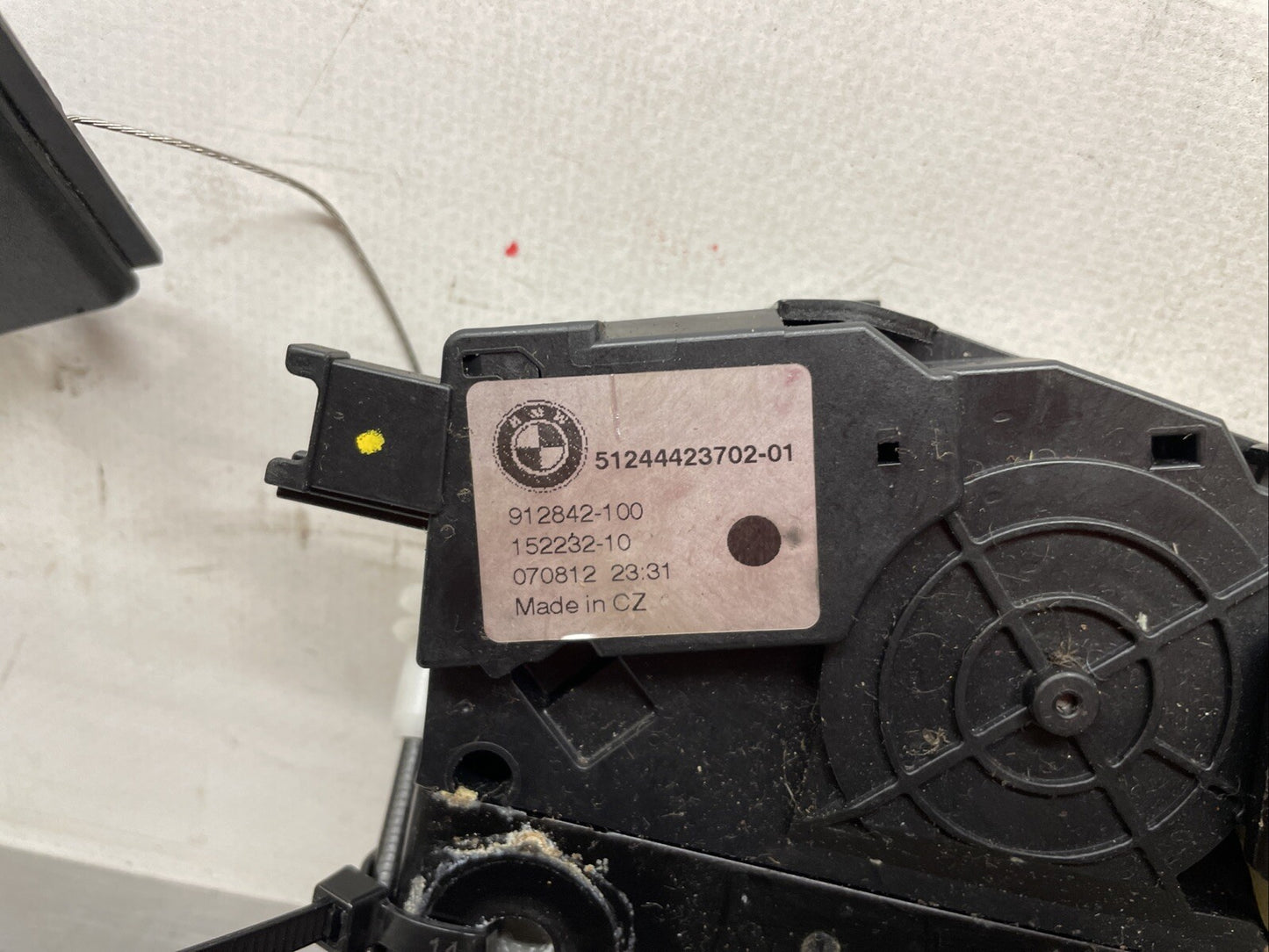 BMW X5 E70 M-Sport 3.0D Tailgate Lock Mechanism 51244423702 2007