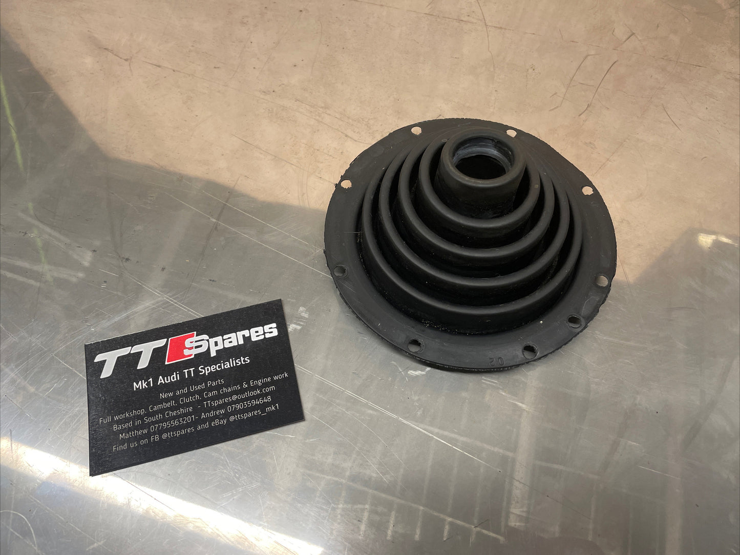 Genuine Audi TT Mk1 Gearknob Rubber Gaiter WITH NO SPLITS*Gaitor*Gear*98-06*VGC