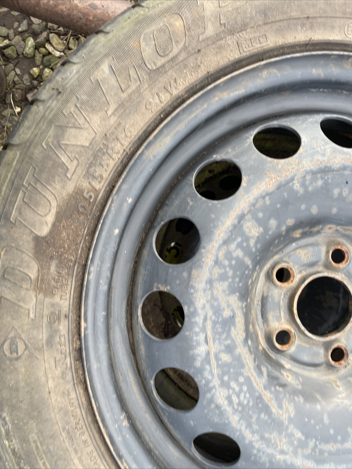 1J0601027 R/T Spare Wheel 205/55 R16 91W Volkswagen Golf 4 (2002) 1.9 D