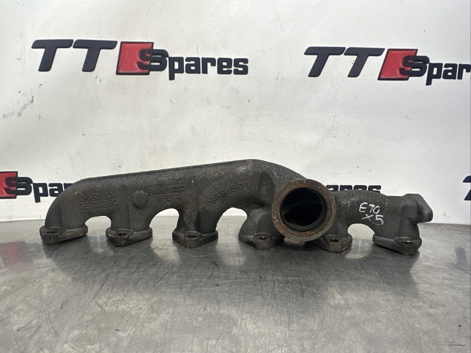 BMW X5 EXHAUST MANIFOLD 3.0 D / 306D3 - M57T2 DIESEL 7796886 E70 2007